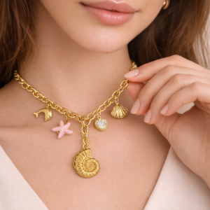 Ocean Treasure Charm Necklace